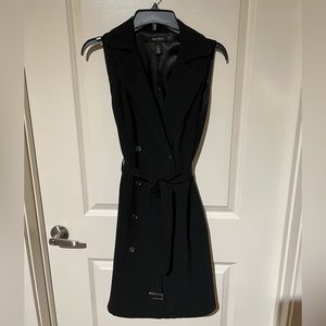 WHBM sleeveless jacket dress